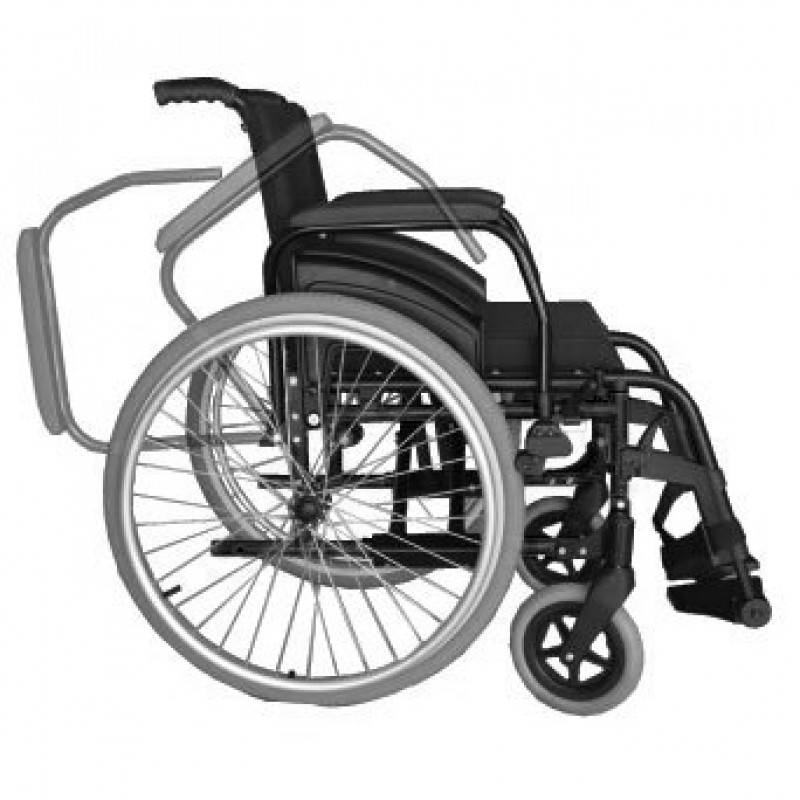 Rodas 6 para cadeira de rodas é na Loc.Med