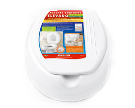 Assento sanitário elevado 13,5cm Mebuki