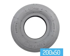 Pneu Inflável 200x50 Cinza