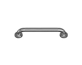 Barra de Apoio em Aço Inox Antideslizante 40cm Higiban