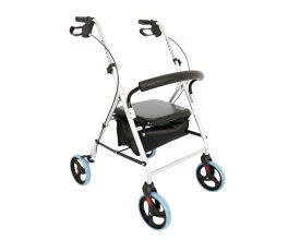 Andador D12 4 rodas Dellamed