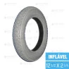Pneu Traseiro 12 1/2 X 2 1/4 inflável