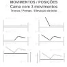 Cama Motorizada com Elevação de Leito
